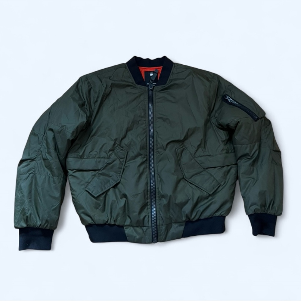 G-Star Raw Dark Green Bomber Jacket